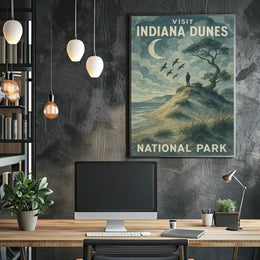 Visit Indiana Dunes National Park Poster