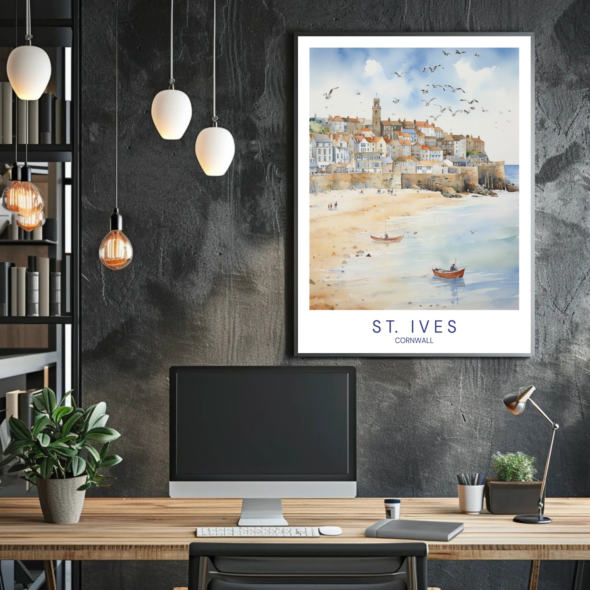 St. Ives, Cornwall Poster PosterGoat
