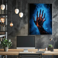 Elemental Hand Poster