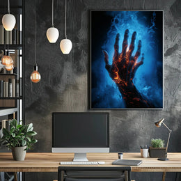 Elemental Hand Poster