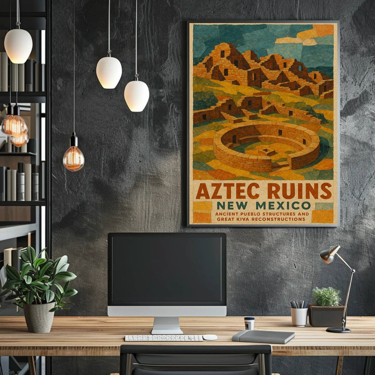 Aztec Ruins New Mexico Poster