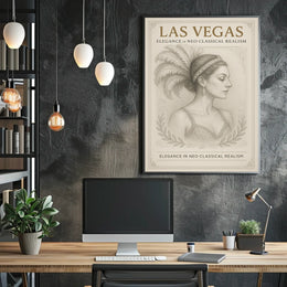Elegance in Neo-Classical Realism Artistry Sophistication La Poster