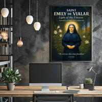 Saint Emily de Vialar Light of the Unseen Poster PosterGoat