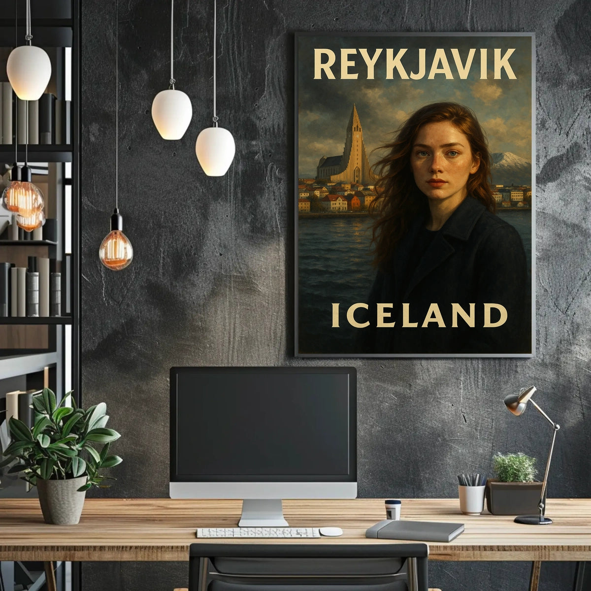 Reykjavik, Iceland Poster