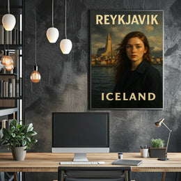Reykjavik, Iceland Poster