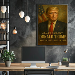 Donald Trump 47Th President Poster