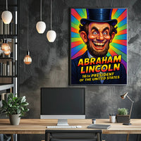 Abraham Lincoln 16th President Poster Wall Art Print Decor PosterGoat