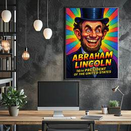 Abraham Lincoln 16th President Poster Wall Art Print Decor PosterGoat