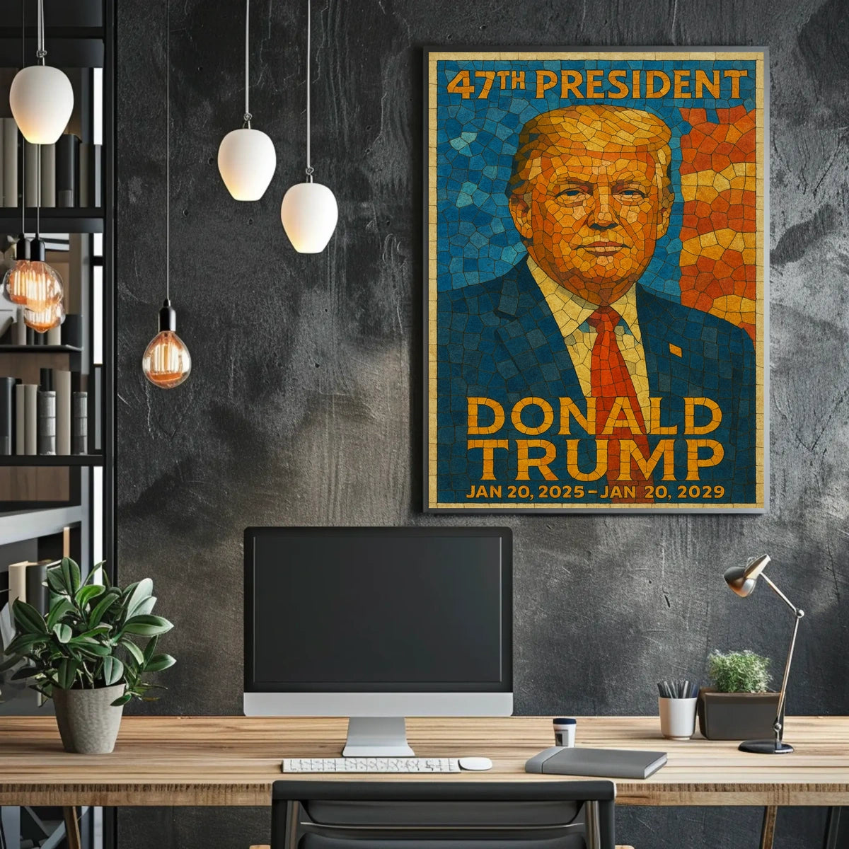 Donald Trump Vision of Triumph Poster