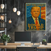 Donald Trump Vision of Triumph Poster