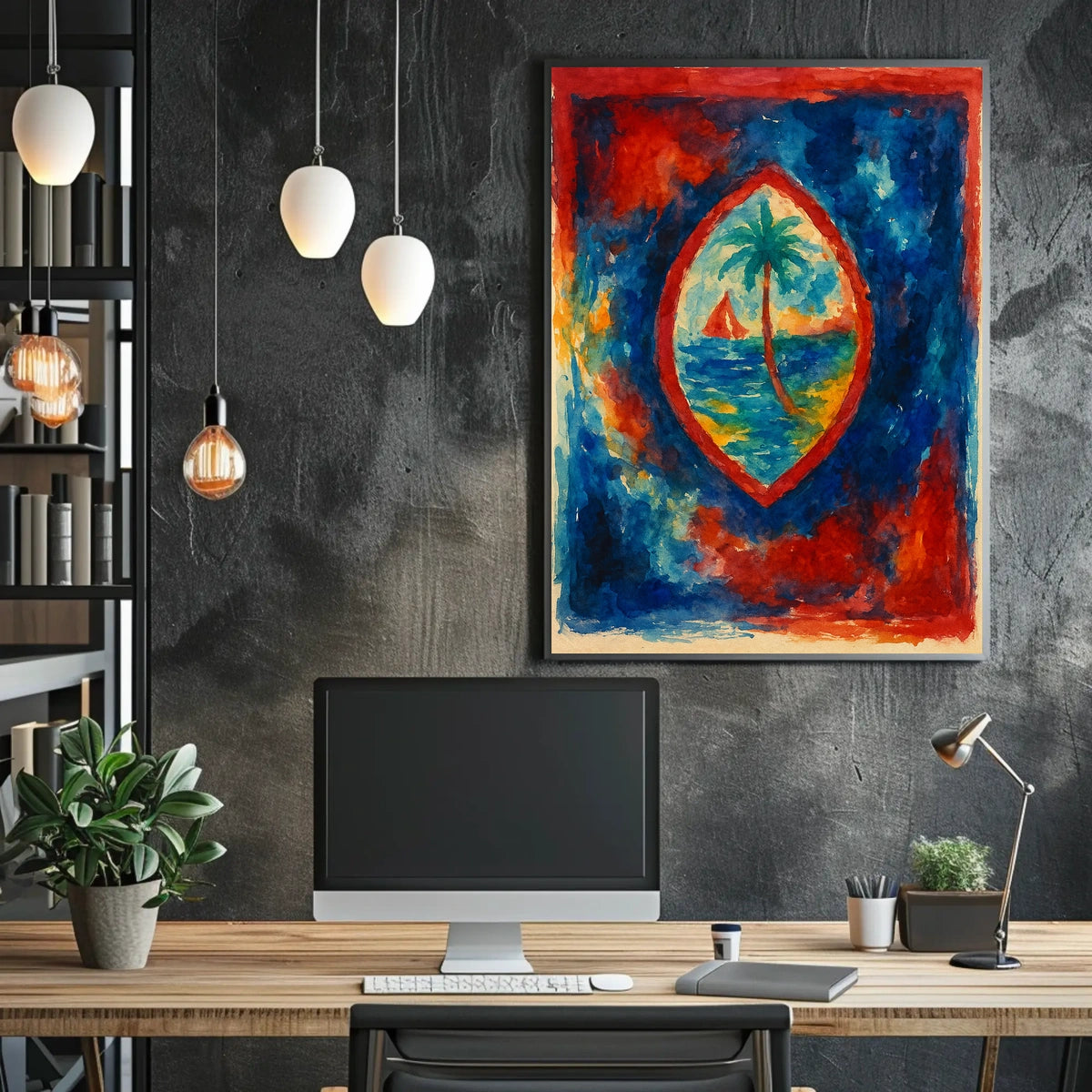 Tropical Escape Poster