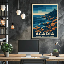 Acadia National Park Poster
