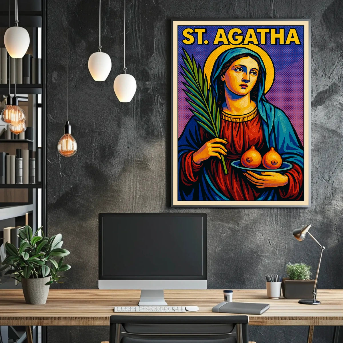 St. Agatha Poster