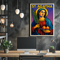 St. Agatha Poster