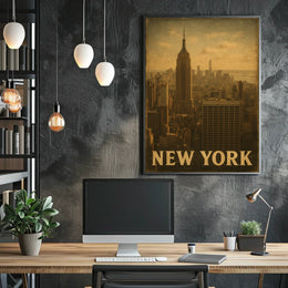 New York City Skyline Poster