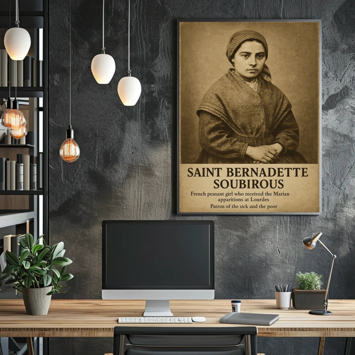 Saint Bernadette Soubirous Poster