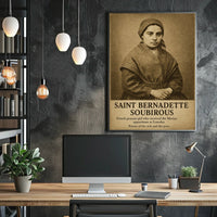 Saint Bernadette Soubirous Poster