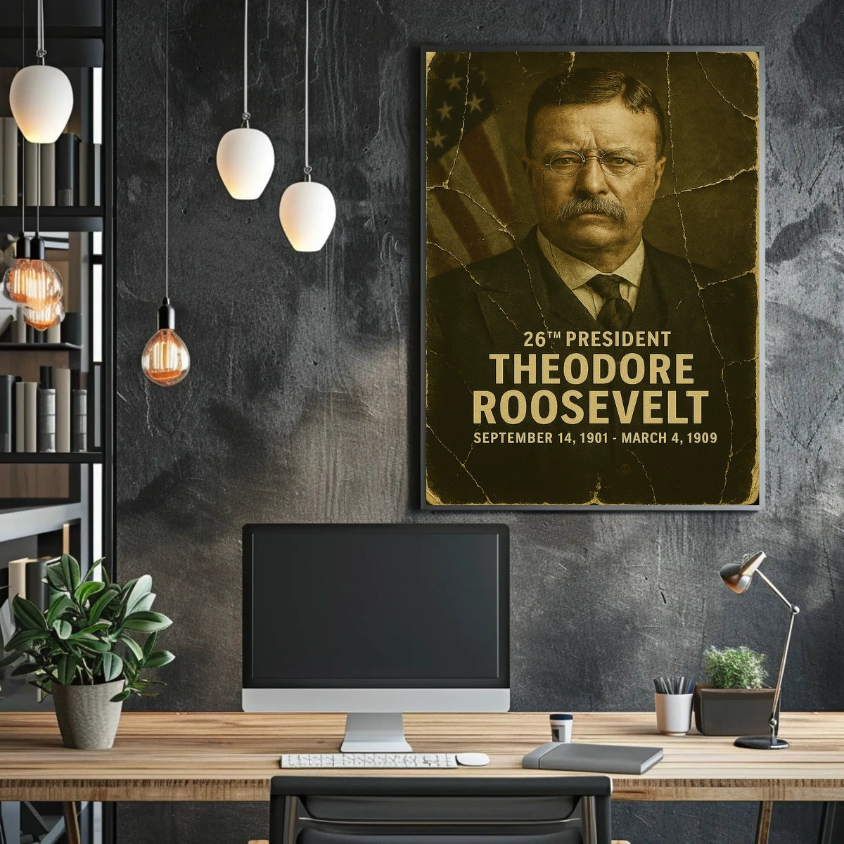Theodore Roosevelt 26th President Poster