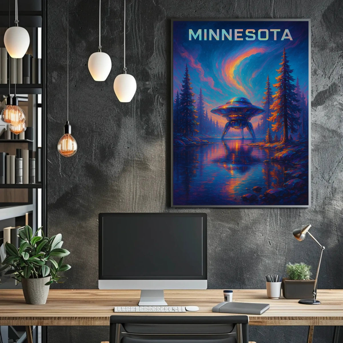 Minnesota A Surreal Landscape Surreal Poster