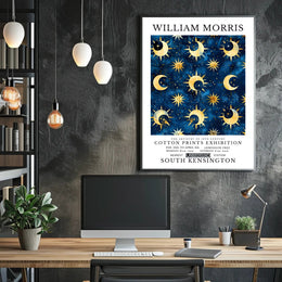 William Morris 19th Century Cotton Prints Poster