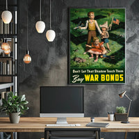 World War II War Bonds Propaganda Poster
