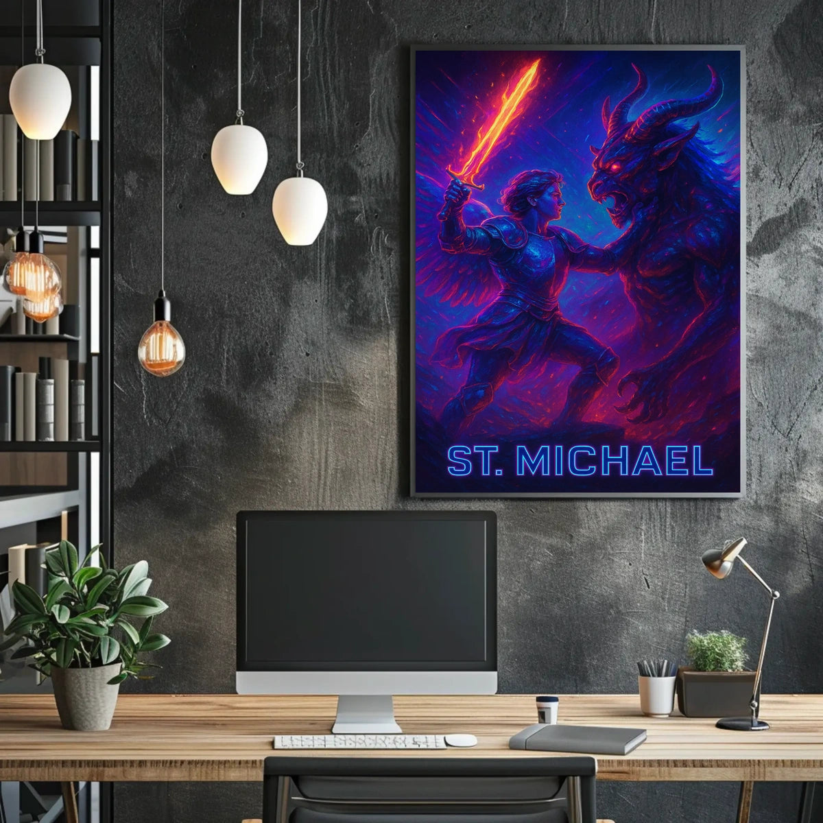 Saint Michael Archangel Poster