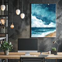 Celestial Seascape Poster