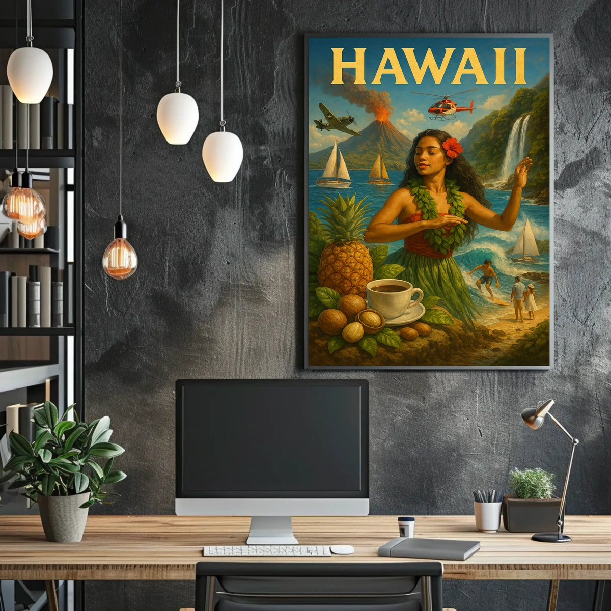 Aloha Hawaii Poster