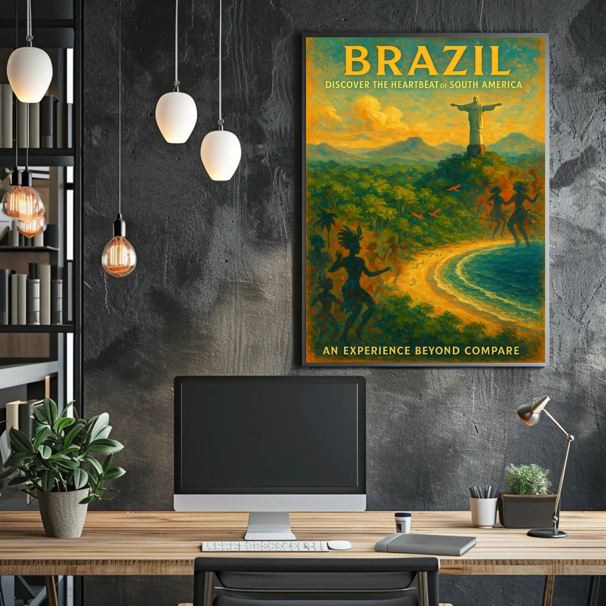 Discover Brazil Poster