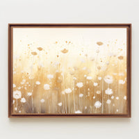 Abstract Floral Harmony Poster