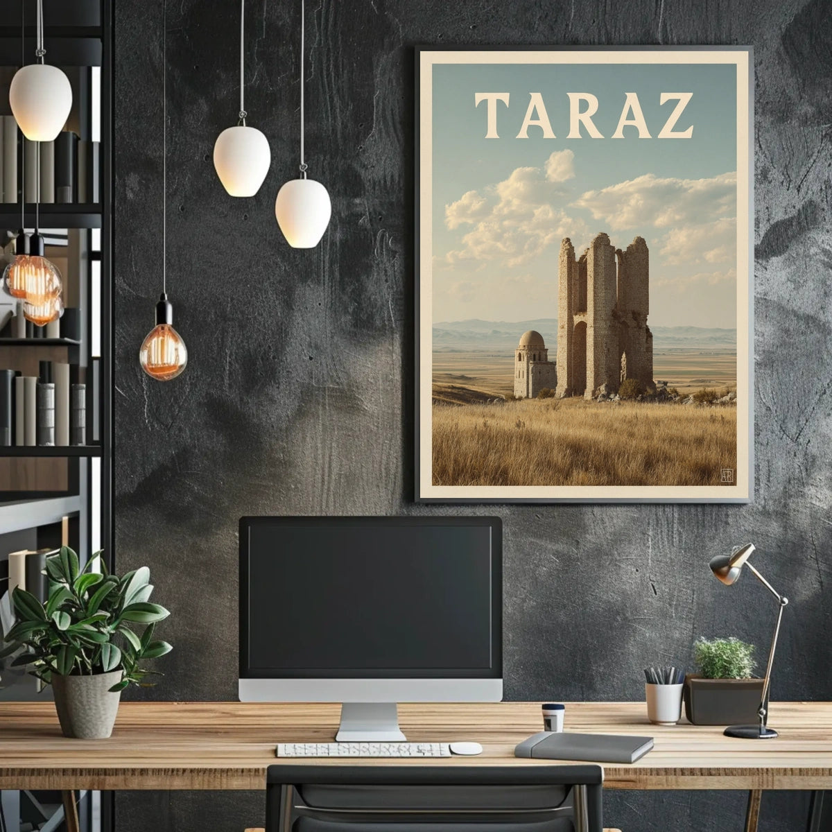 Taraz Ancient Ruins Poster