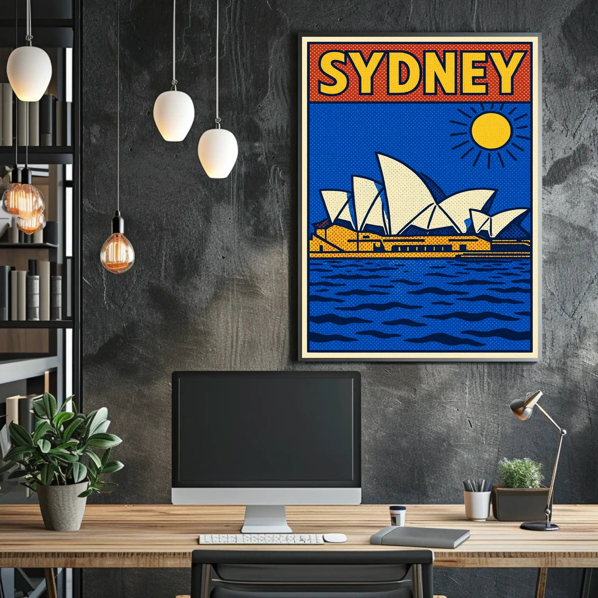 Sydney Pop Art Poster