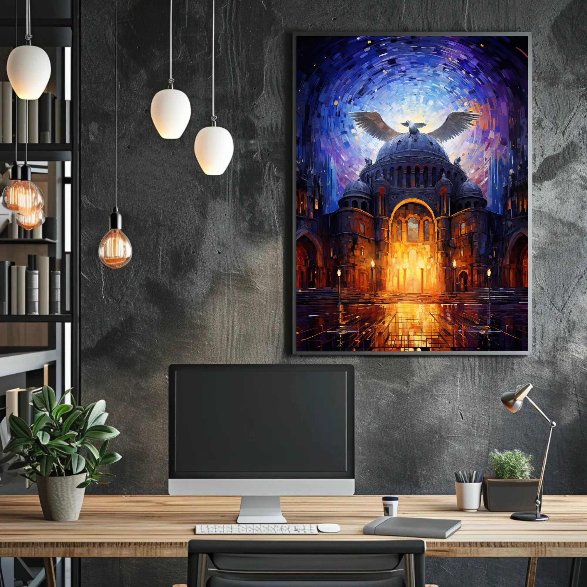 Wings Of Illumination Poster