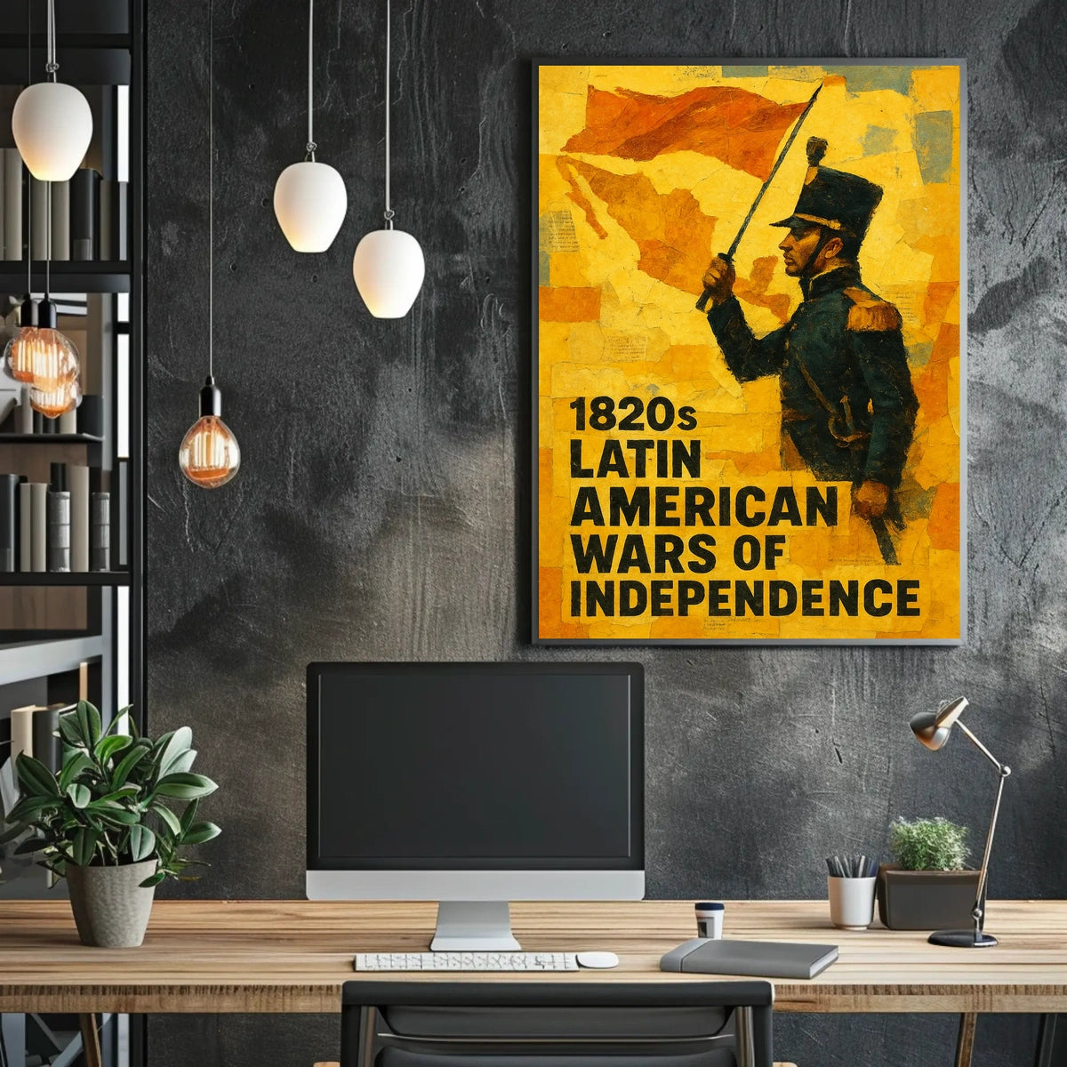 1820s Latin American Wars of Independence Poster