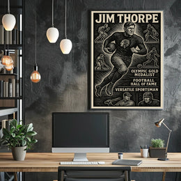 Legendary Athlete Celebration Poster