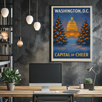 Washington, D.C. Capital Of Cheer Poster