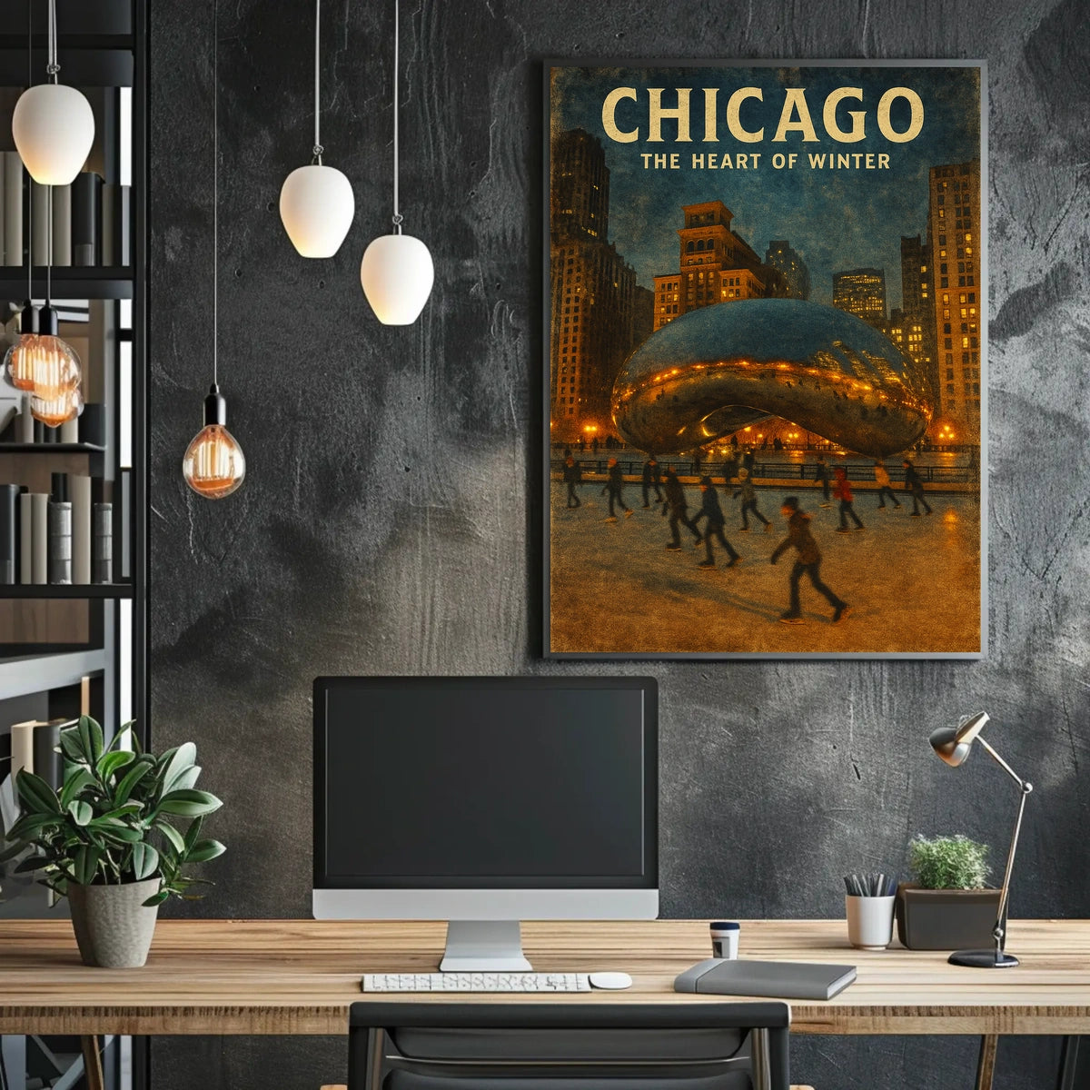 Chicago The Heart Of Winter Poster