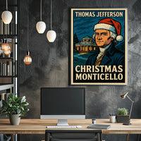 Thomas Jefferson Christmas At Poster