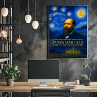 James A. Garfield 20th President of the United States Presidential Masterpiece Series Poster