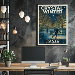 Crystal Winter In Omotesando Poster