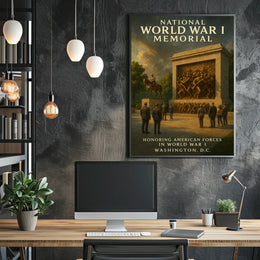 National World War I Memorial Poster