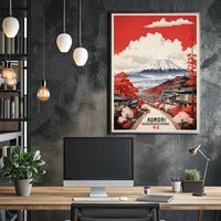 Traditional Aomori Scene Japanese Travel Poster