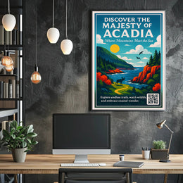 Discover the Majesty of Acadia Poster PosterGoat
