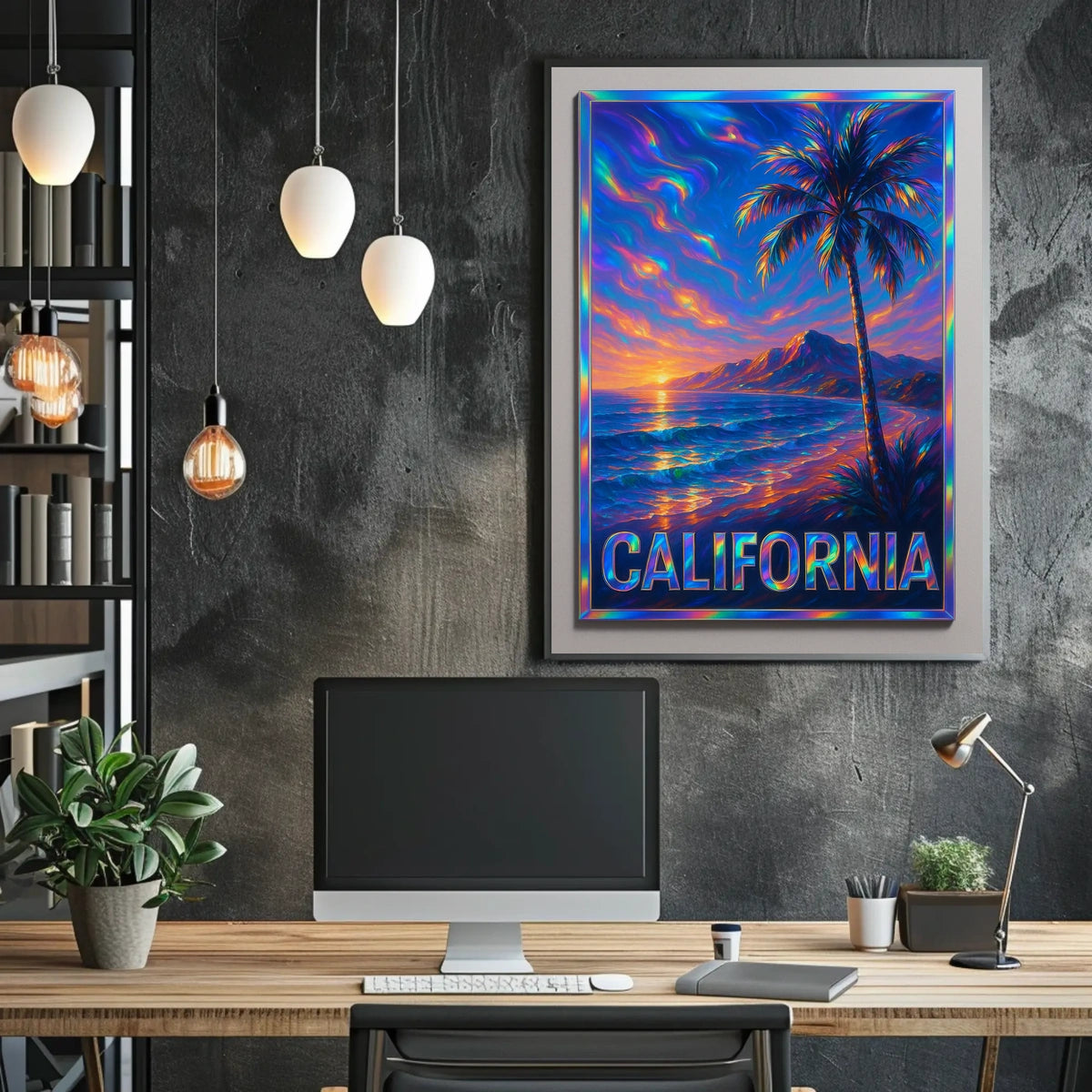 California Dreamscape Poster