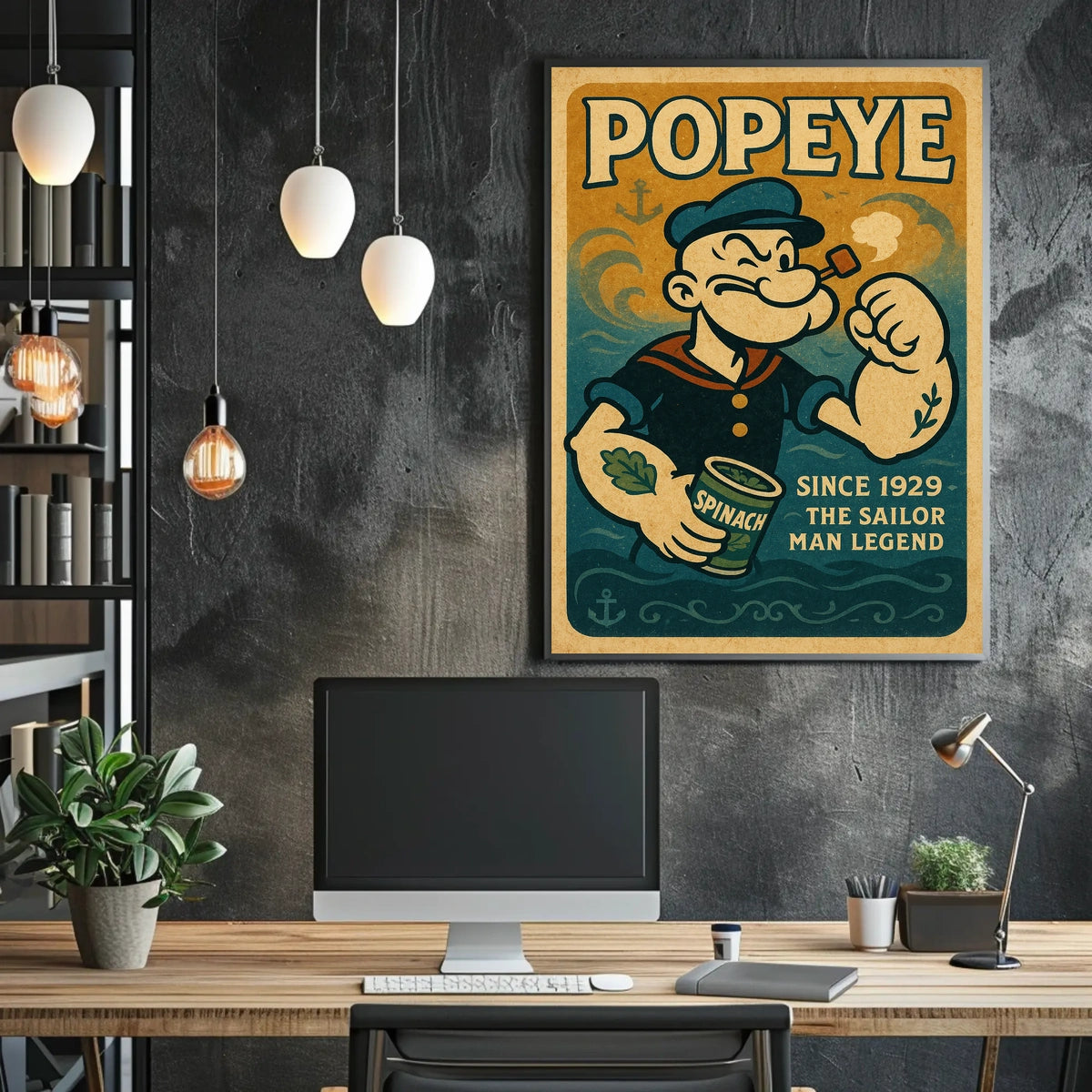 Popeye 1929 Art Poster POP-107