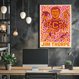 Jim Thorpe Athletic Legend Poster