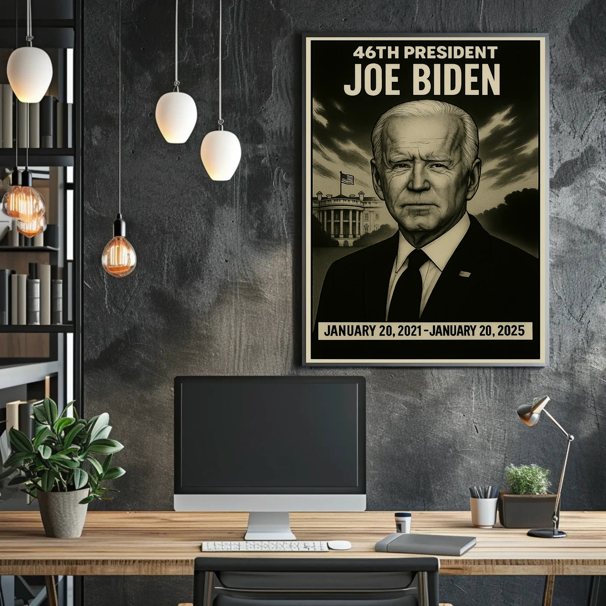 Joe Biden 46Th President Poster