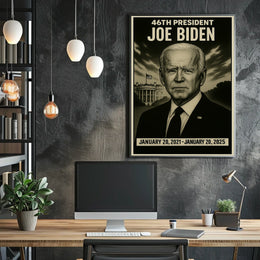 Joe Biden 46Th President Poster