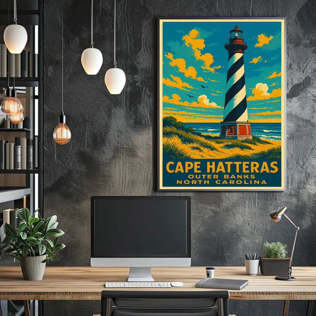 Cape Hatteras Lighthouse Poster