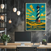 Cape Hatteras Lighthouse Poster